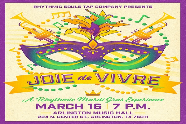 "Joie de Vivre": A Rhythmic Mardi Gras Experience