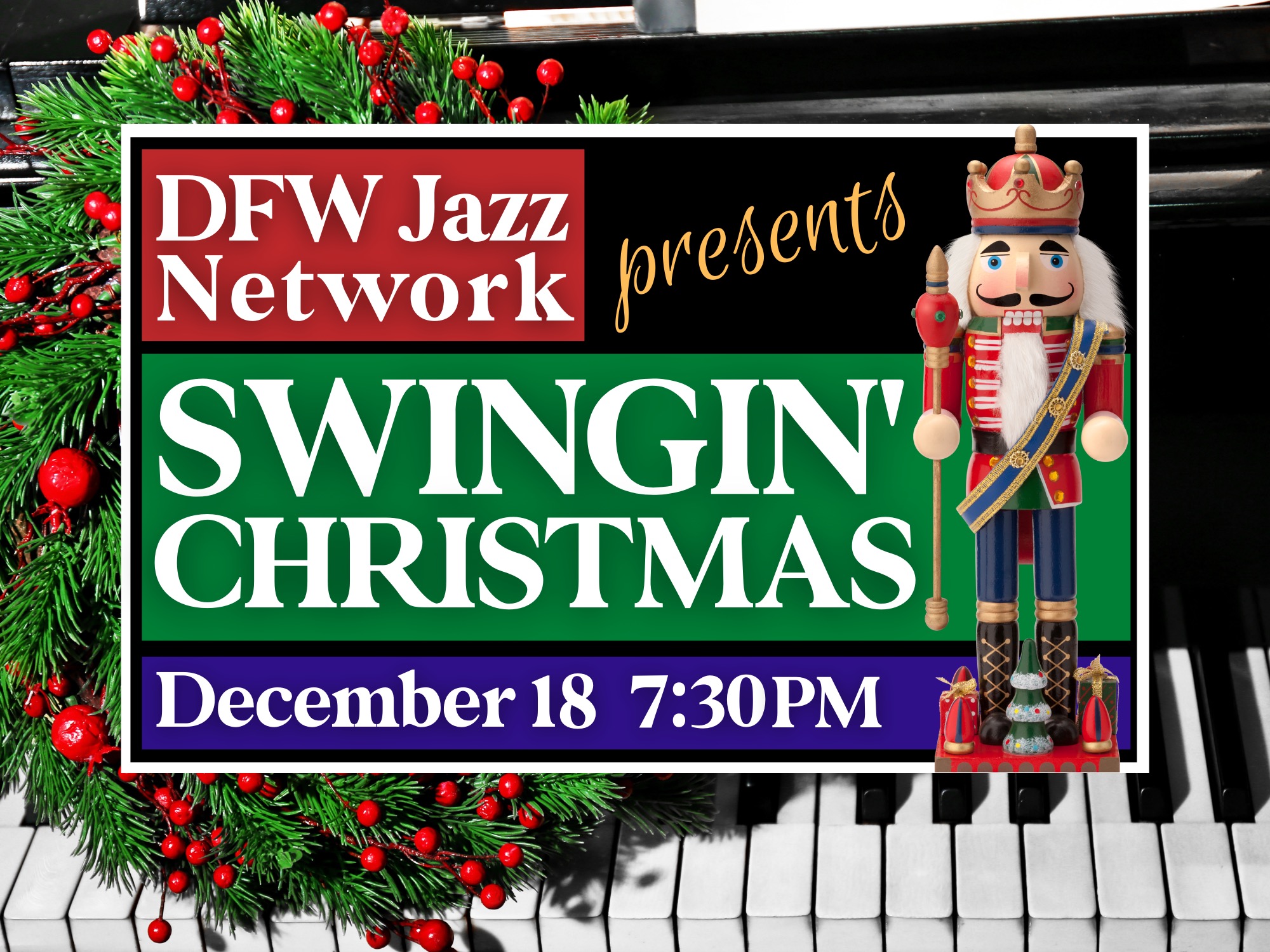 DFW Jazz Network Presents: Swingin’ Christmas