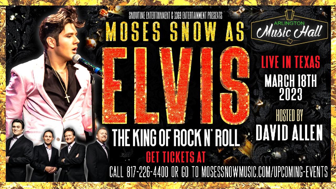 Moses Snow as Elvis The King Of Rock N' Roll