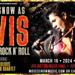 Moses Snow As Elvis The King Of Rock N Roll
