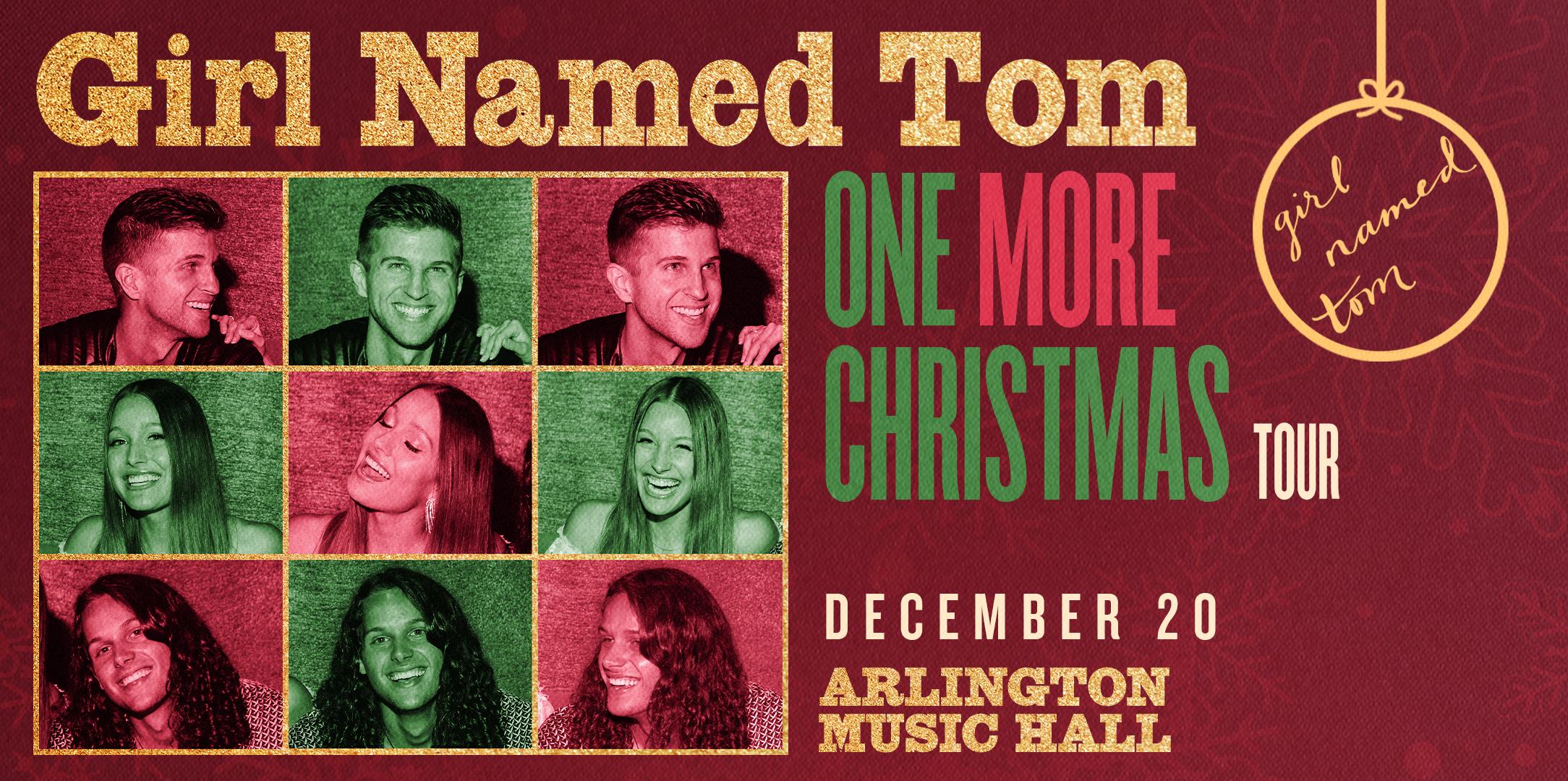 Girl Named Tom – One More Christmas Tour*