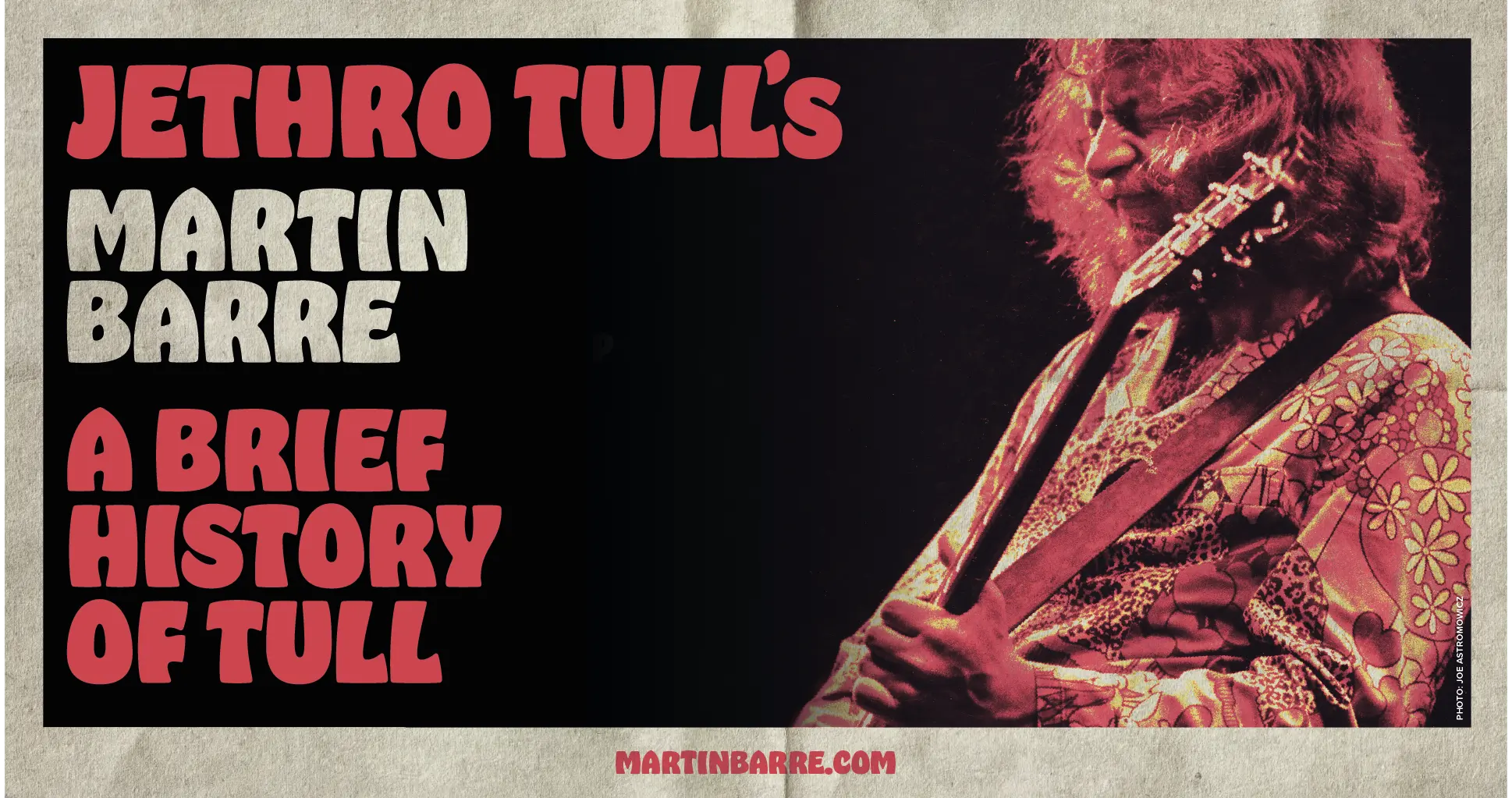 Celebrate The History of Jethro Tull Anniversary Tour
